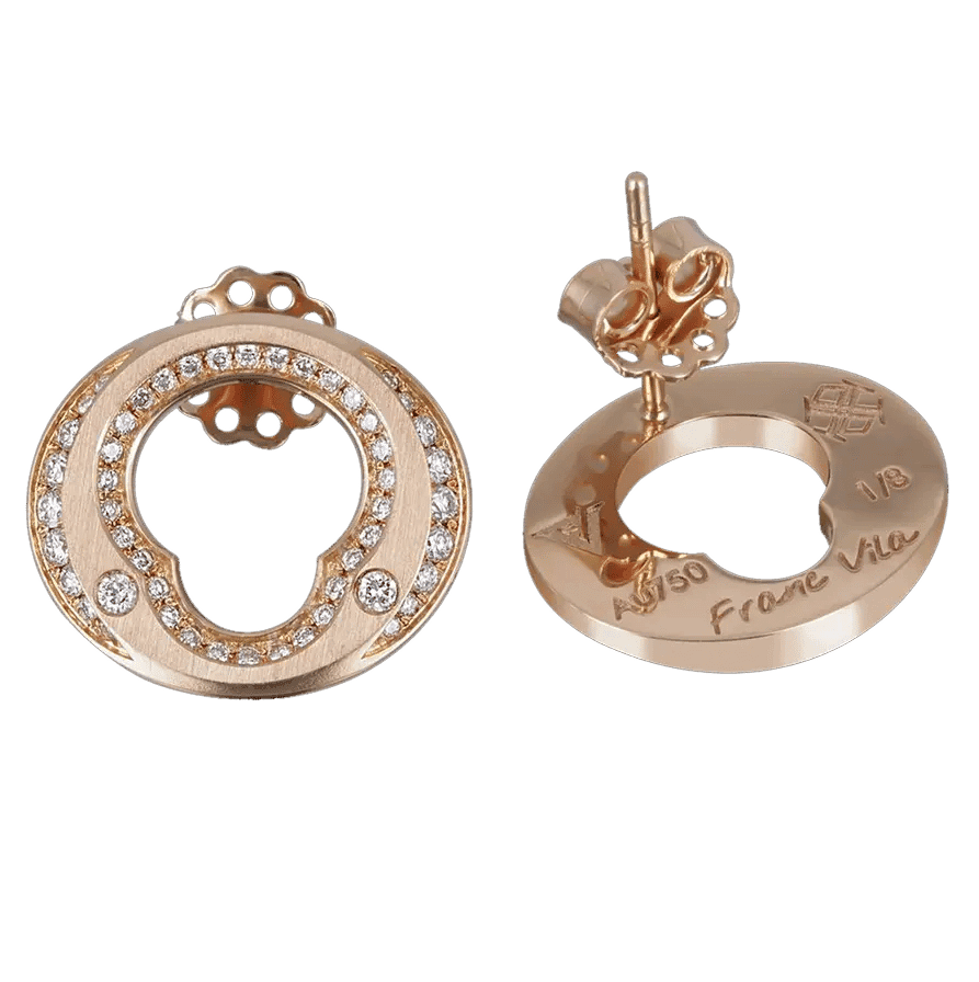 Diamond Drop Earrings